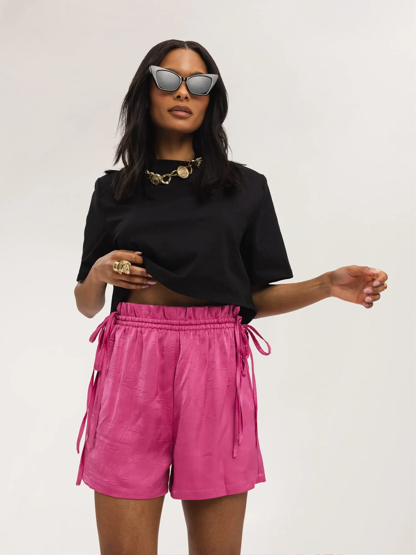 Estrella Shorts in Pink