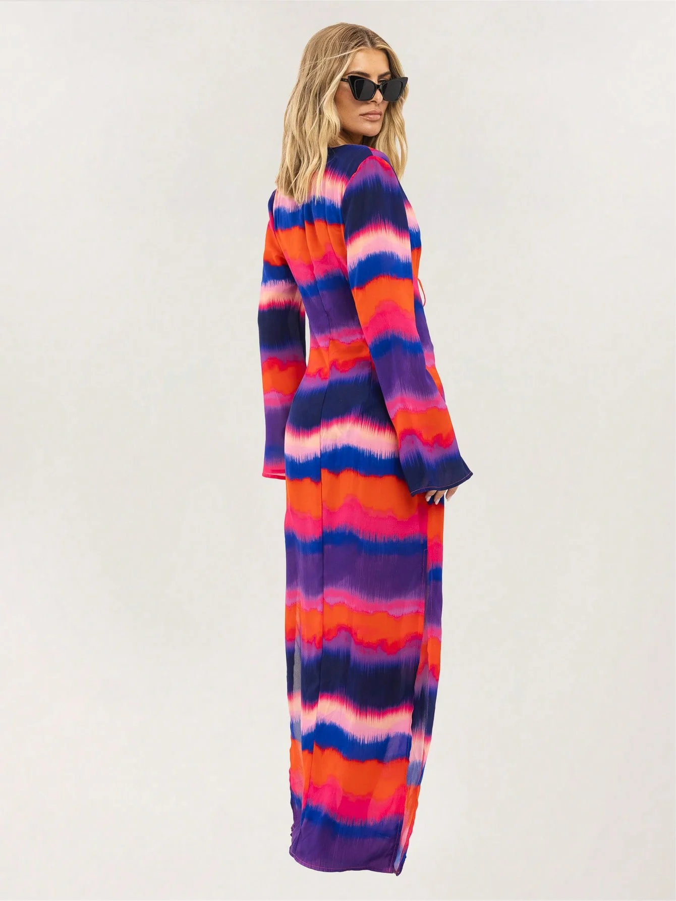 Arietta Kaftan in Sunset Wave - Image 2