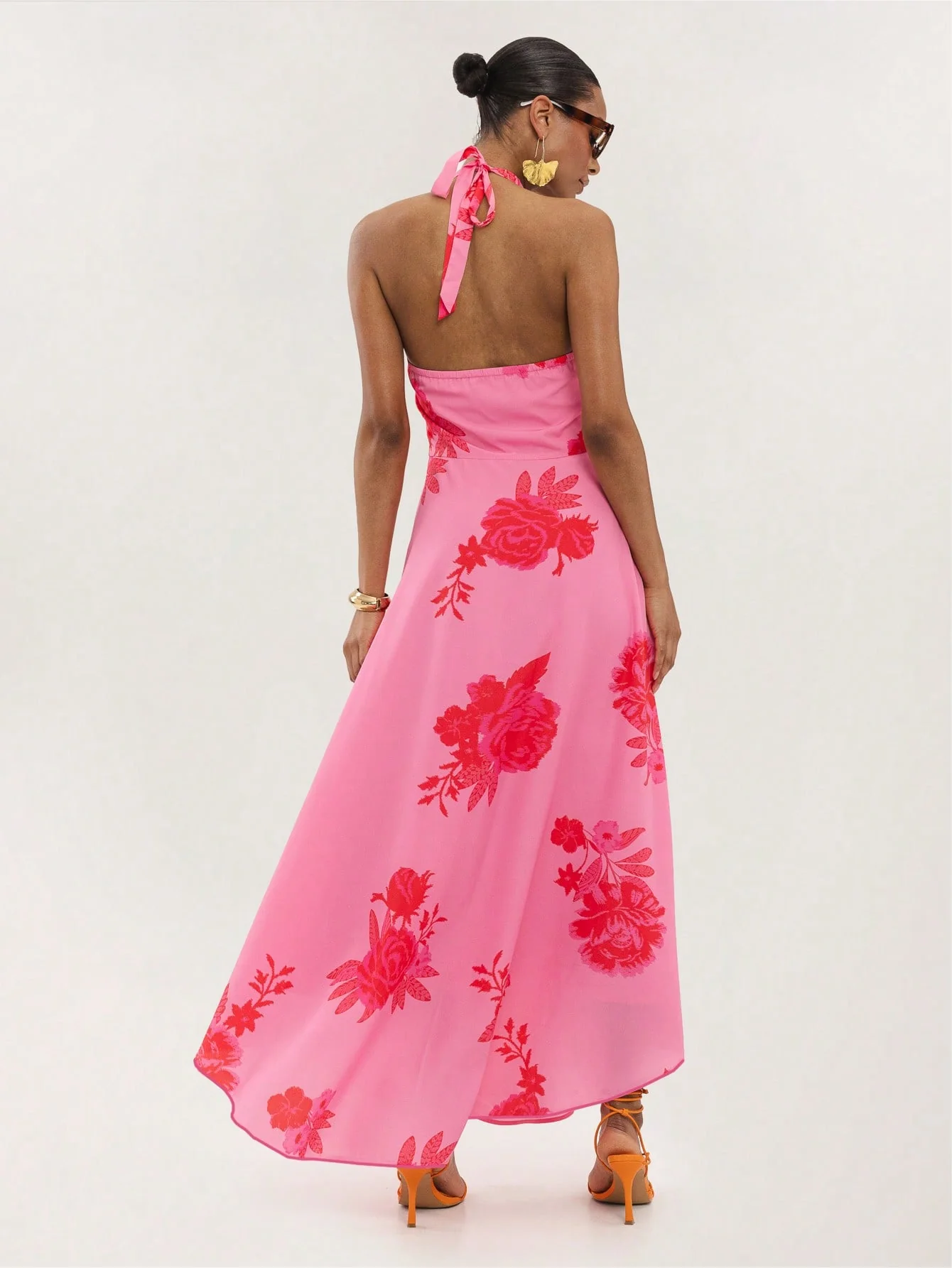 Palandra Dress in Rose Bloom - Image 2