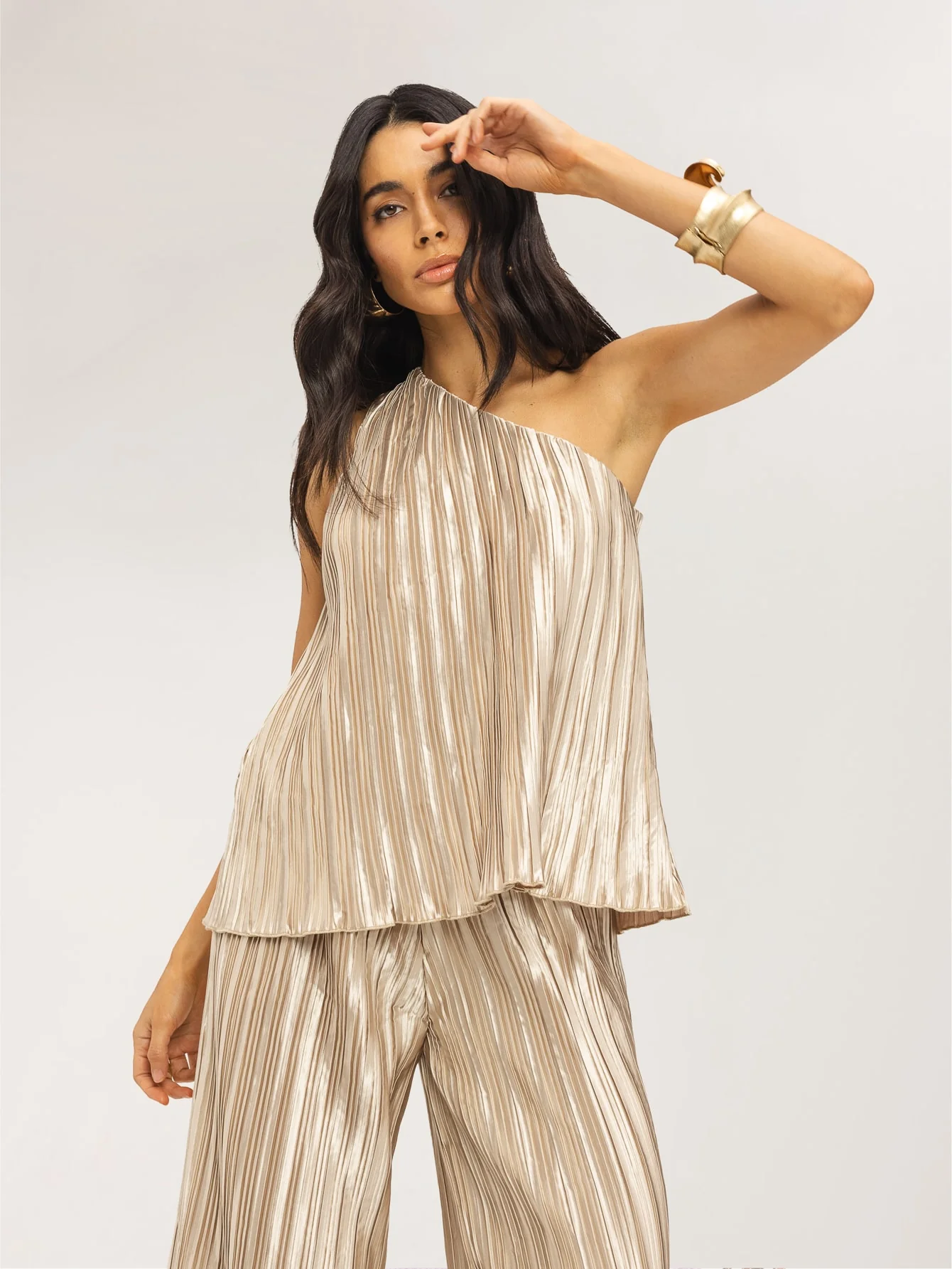 Valentia Co-ord in Gold - Image 5
