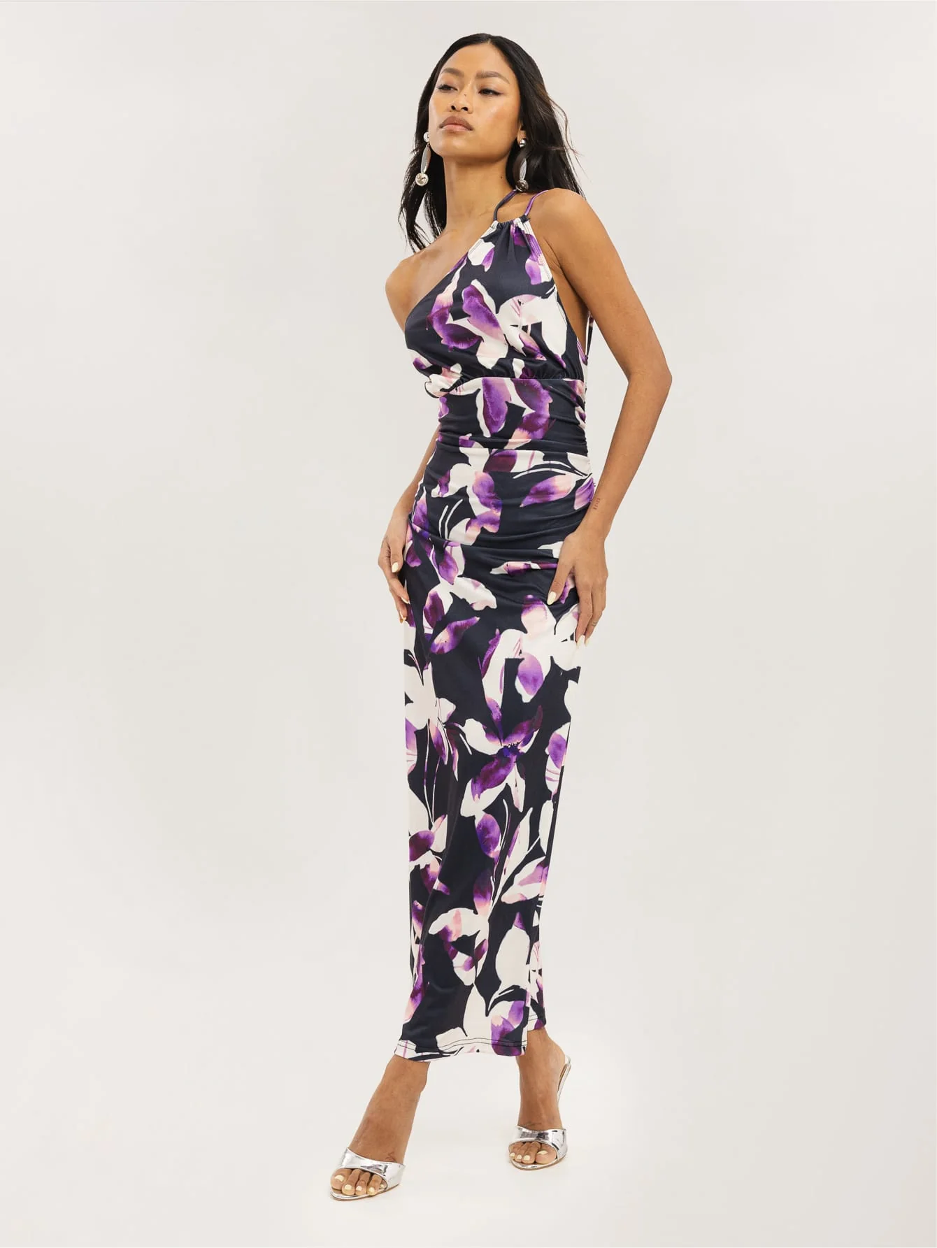 Mirsa Dress in Purple Orchid