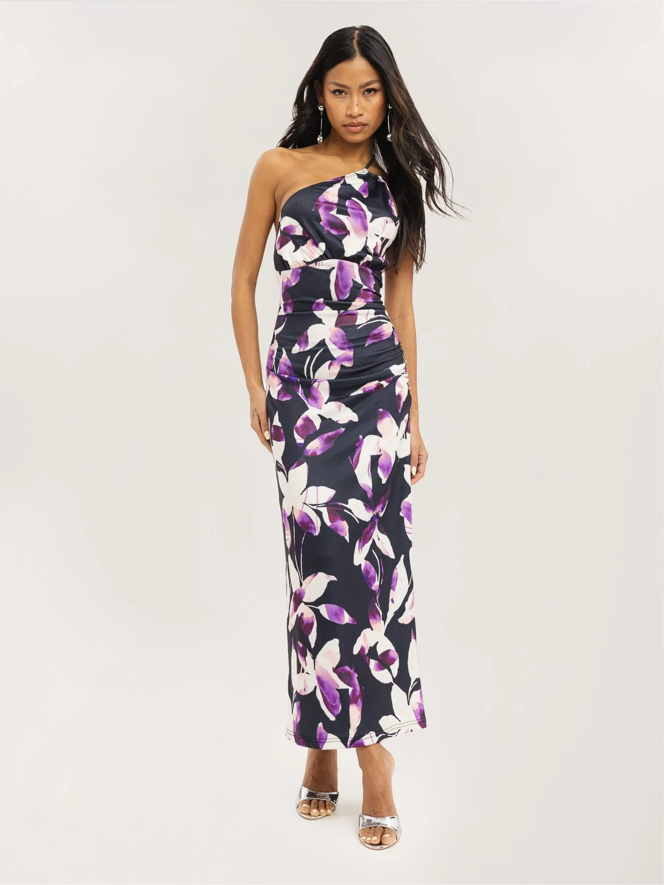 Mirsa Dress in Purple Orchid - Image 3