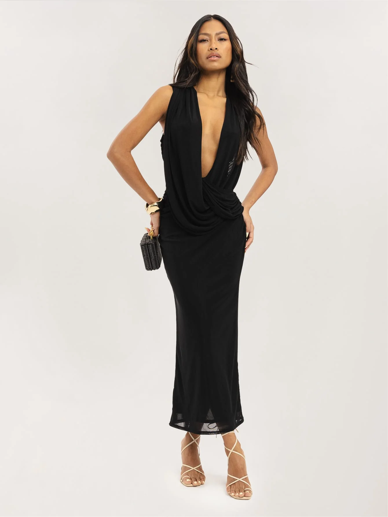 Saoirse Dress in Black