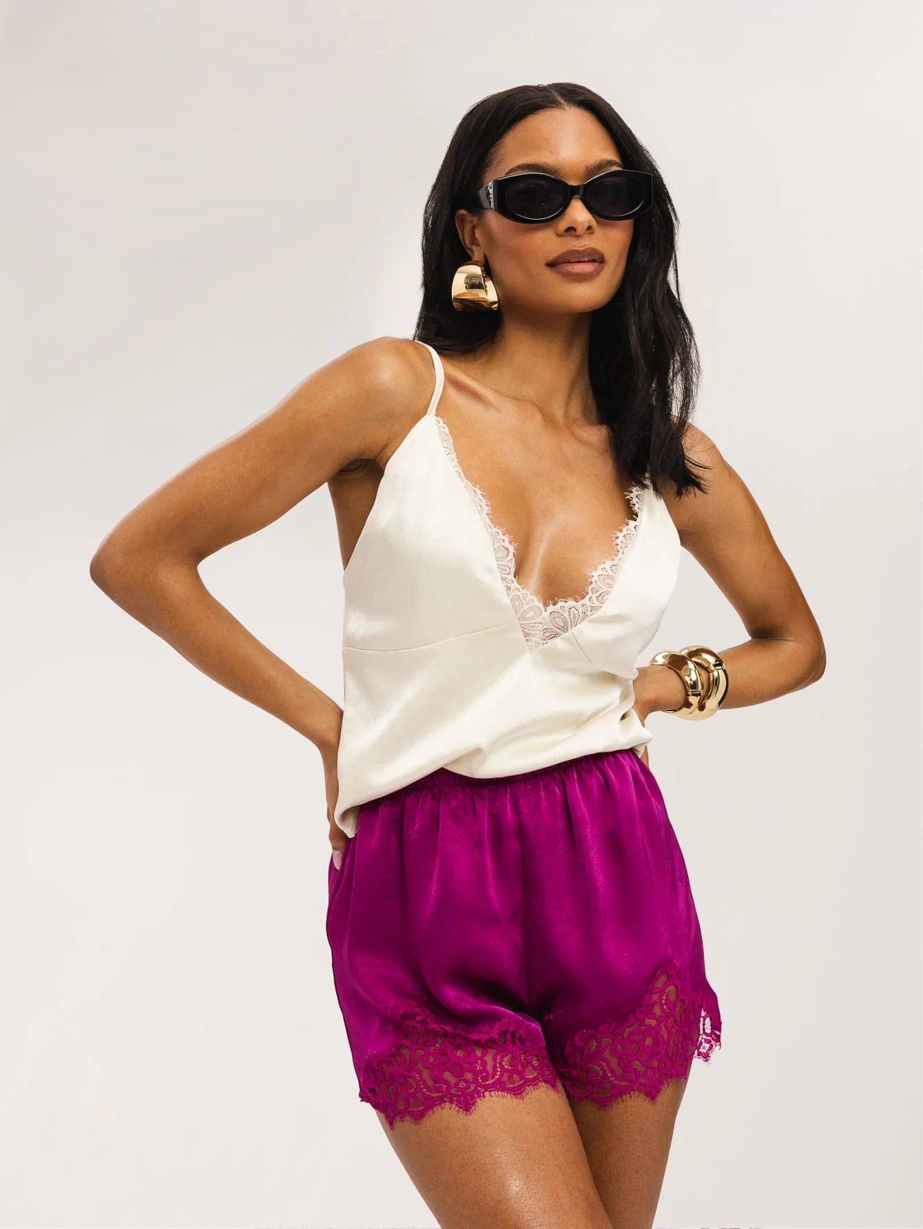 Astera Lace Top in White - Image 3