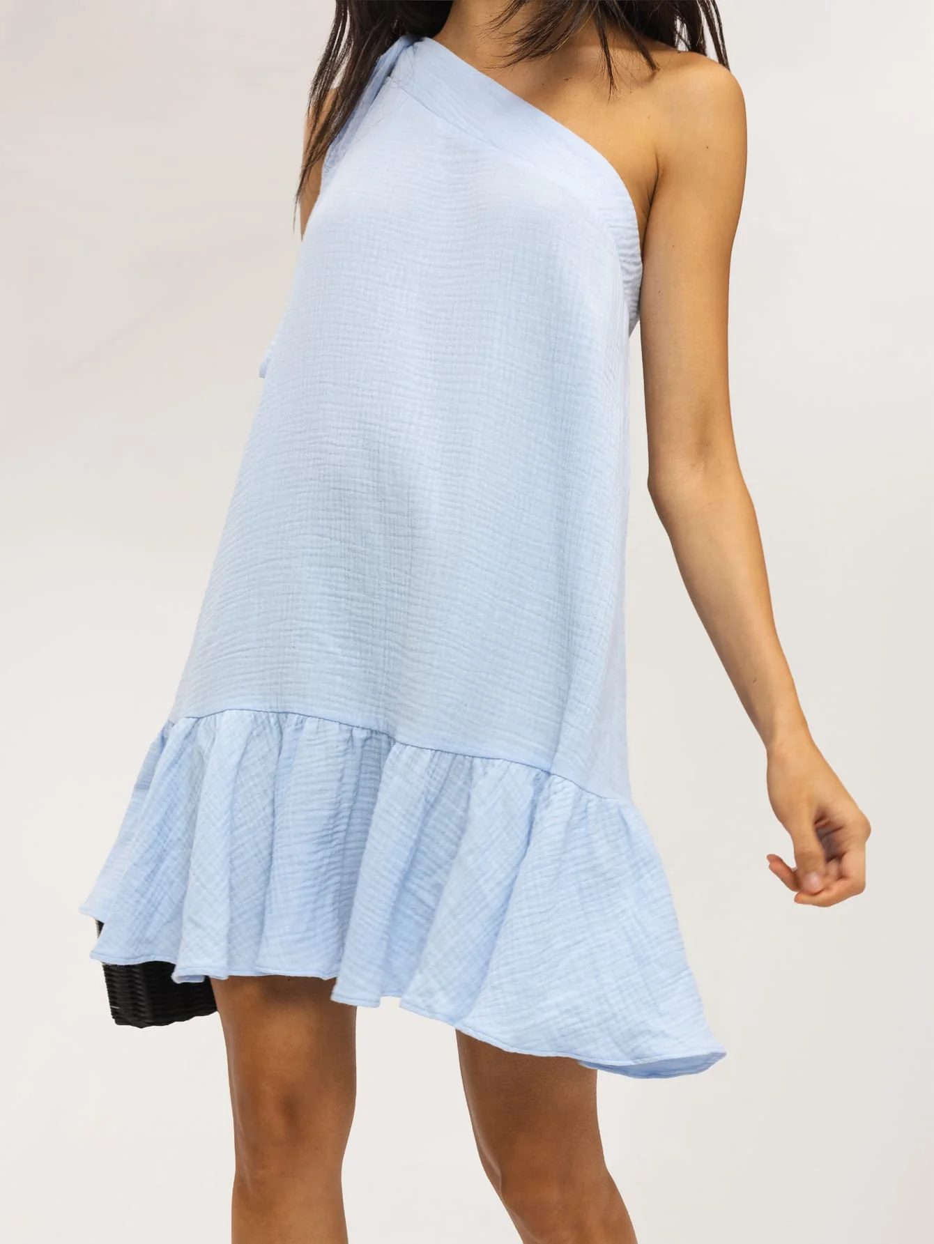 Andrina Dress in Pastel Blue - Image 4