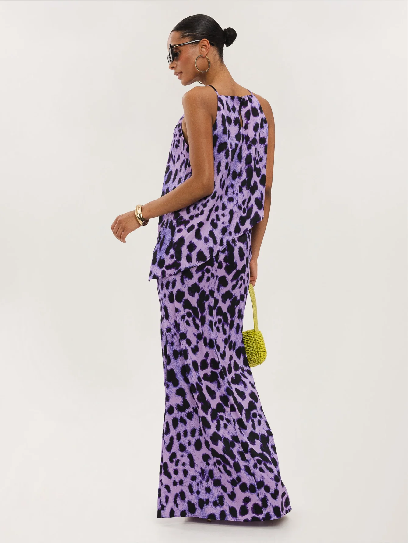 Anika Co-Ord in Lilac Leopard - Image 2