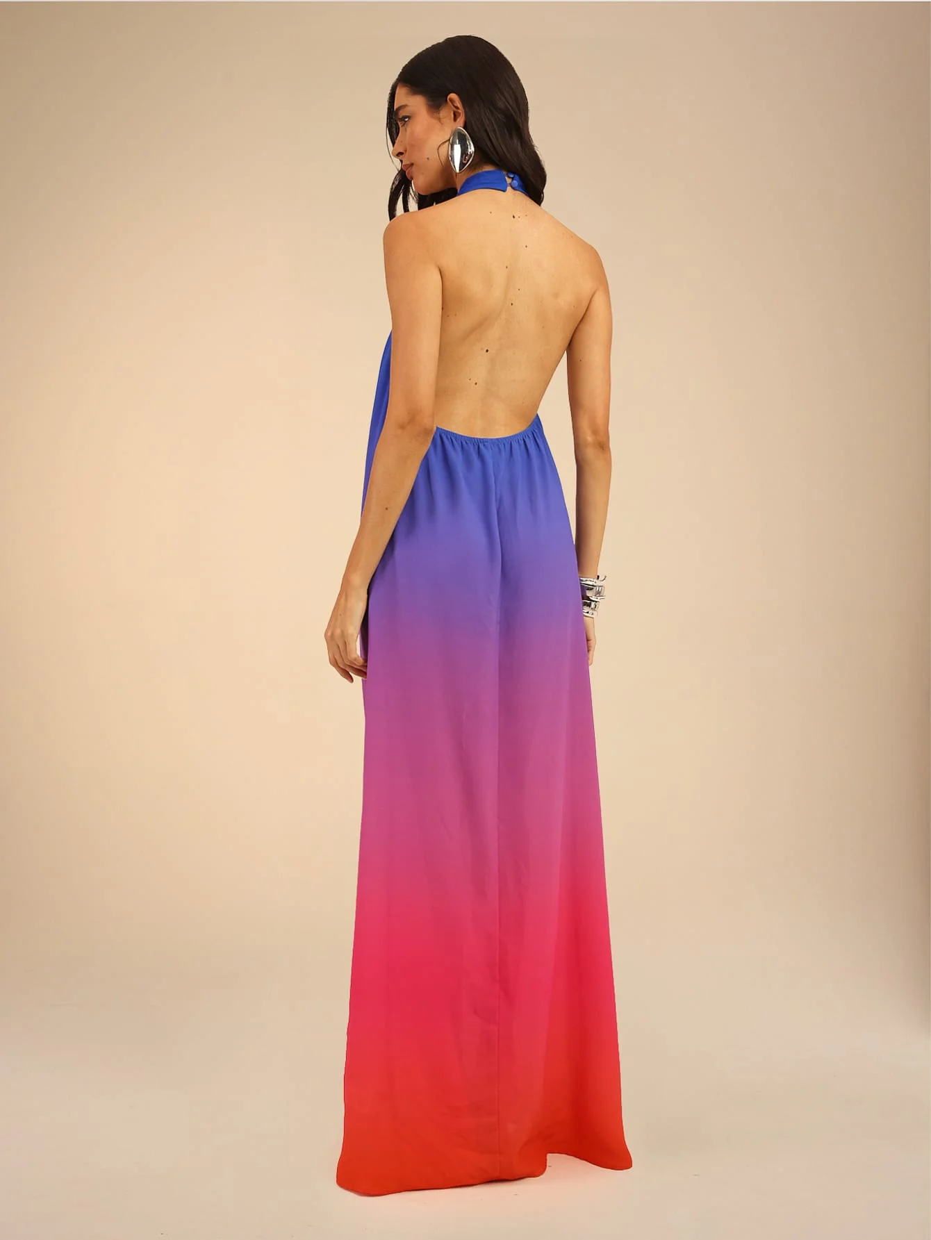 Palmora Dress in Sunset Ombre - Image 3