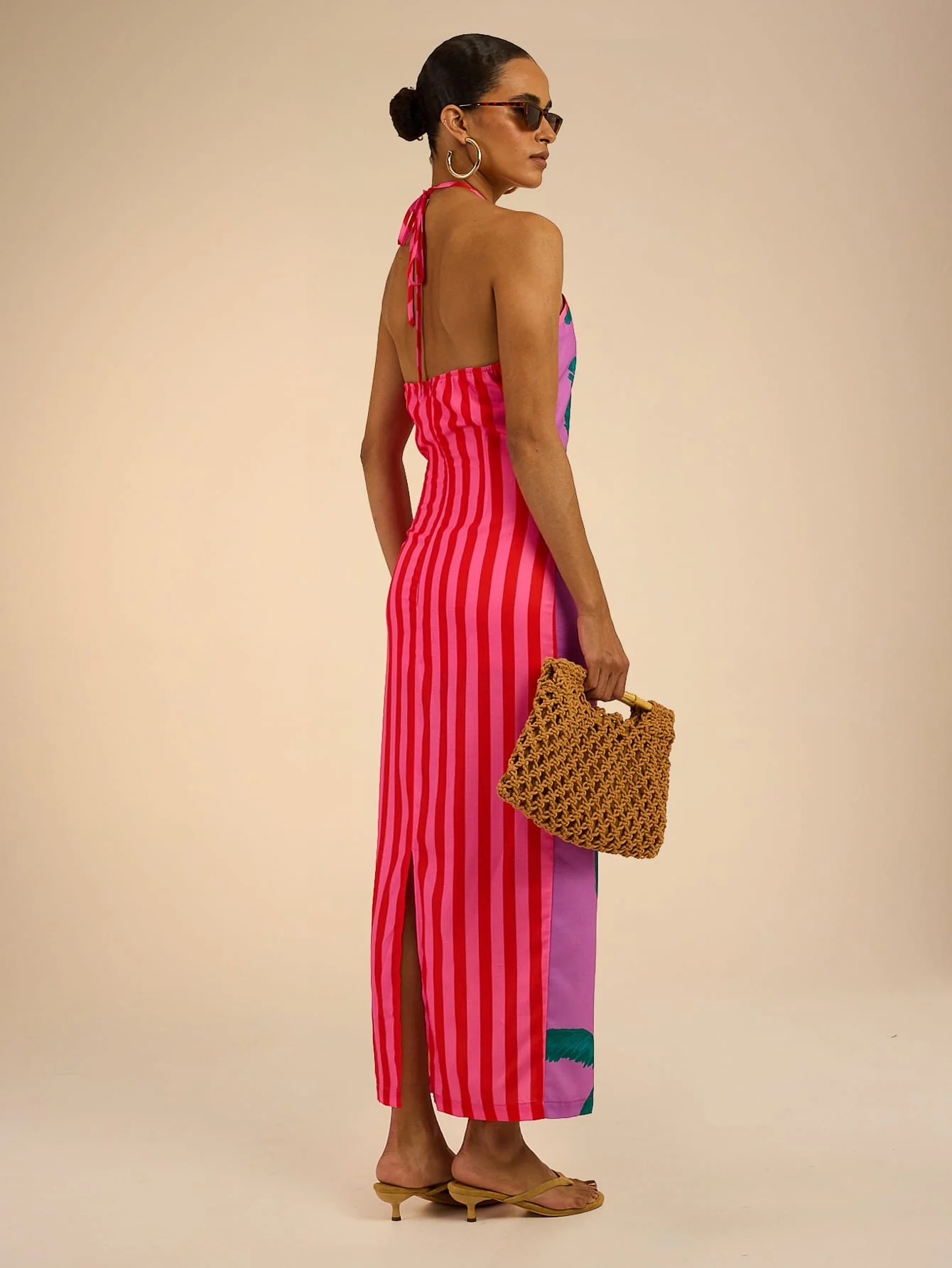Esperanza Dress in Tropic Stripe - Image 3