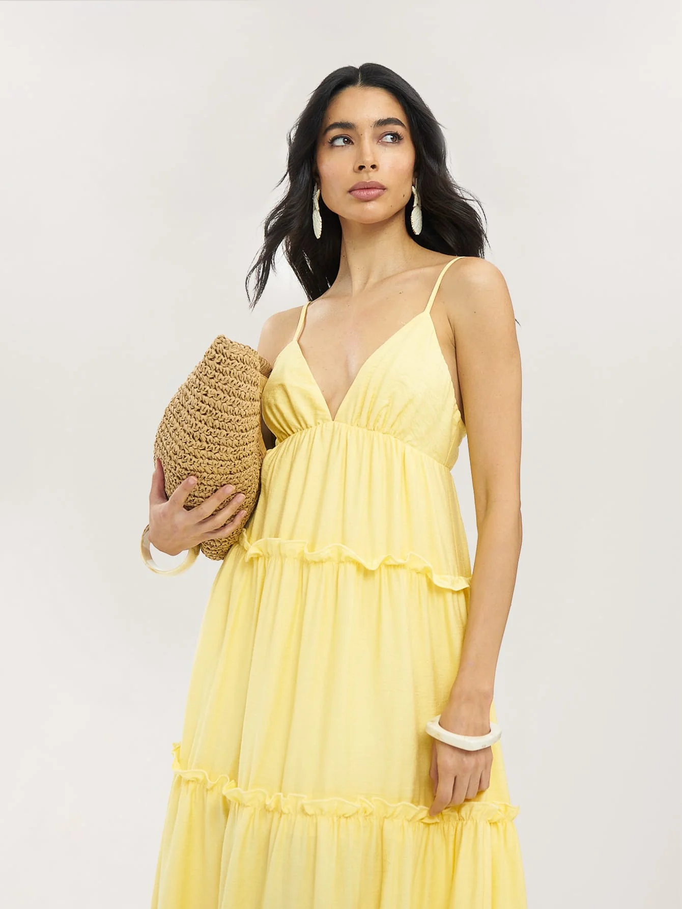 Talvera Dress in Yellow - Image 3