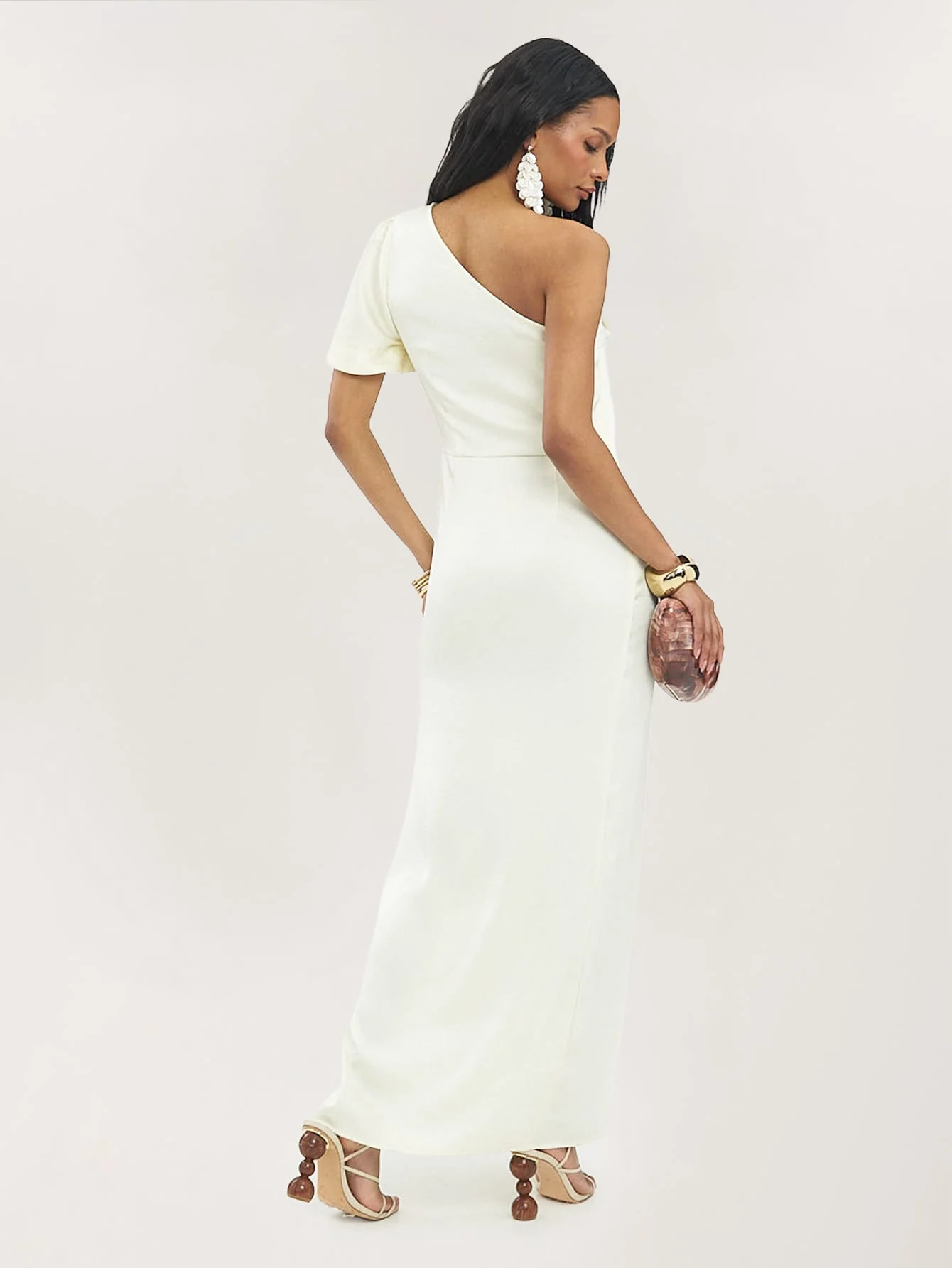 Valentina Dress in Milky White - Image 2