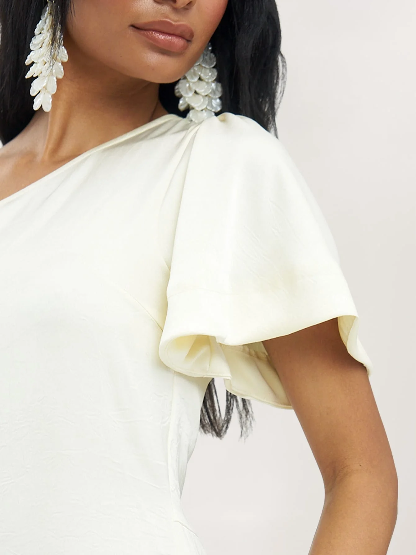 Valentina Dress in Milky White - Image 6