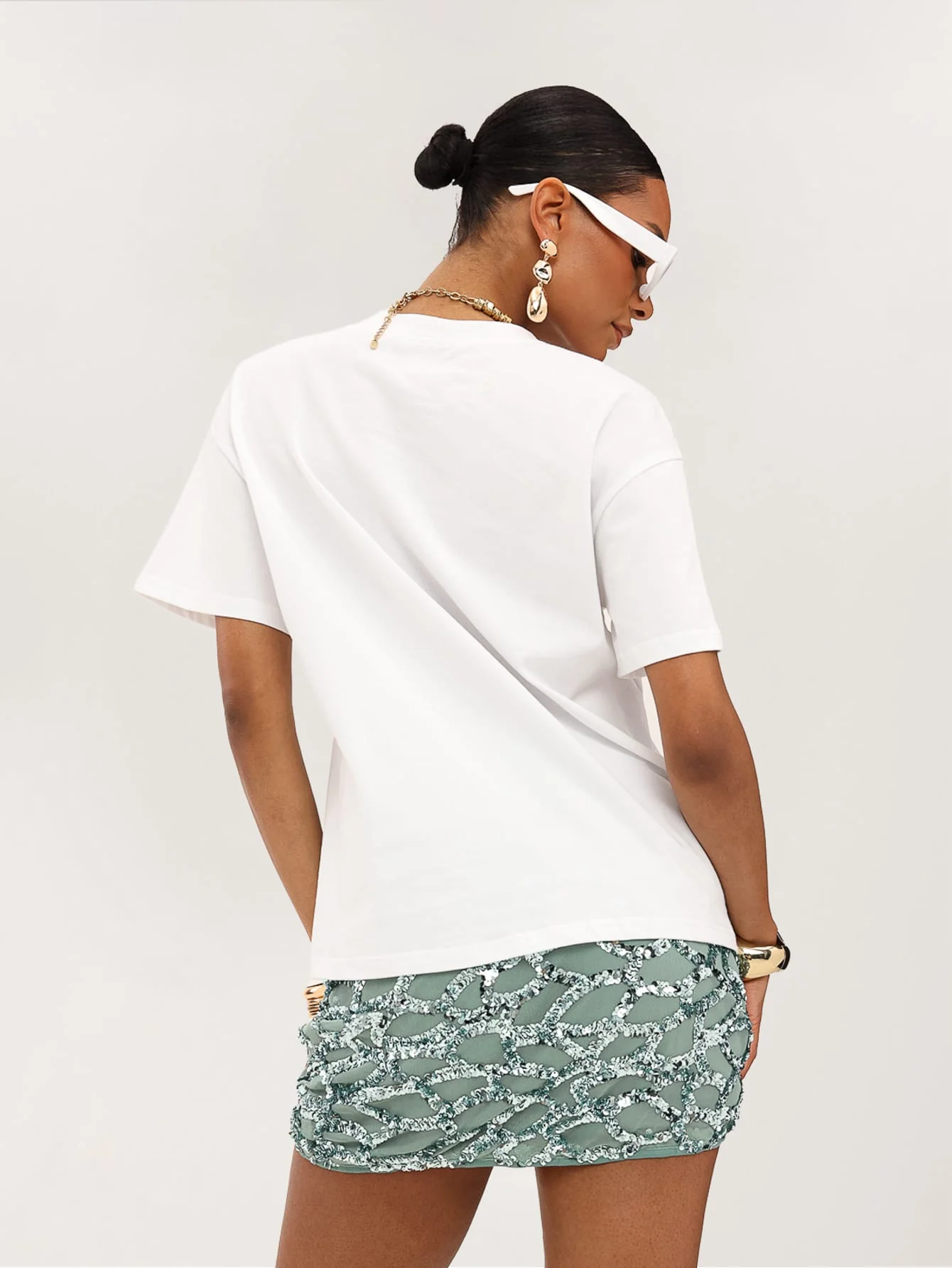 Bianca T-Shirt in White - Image 2