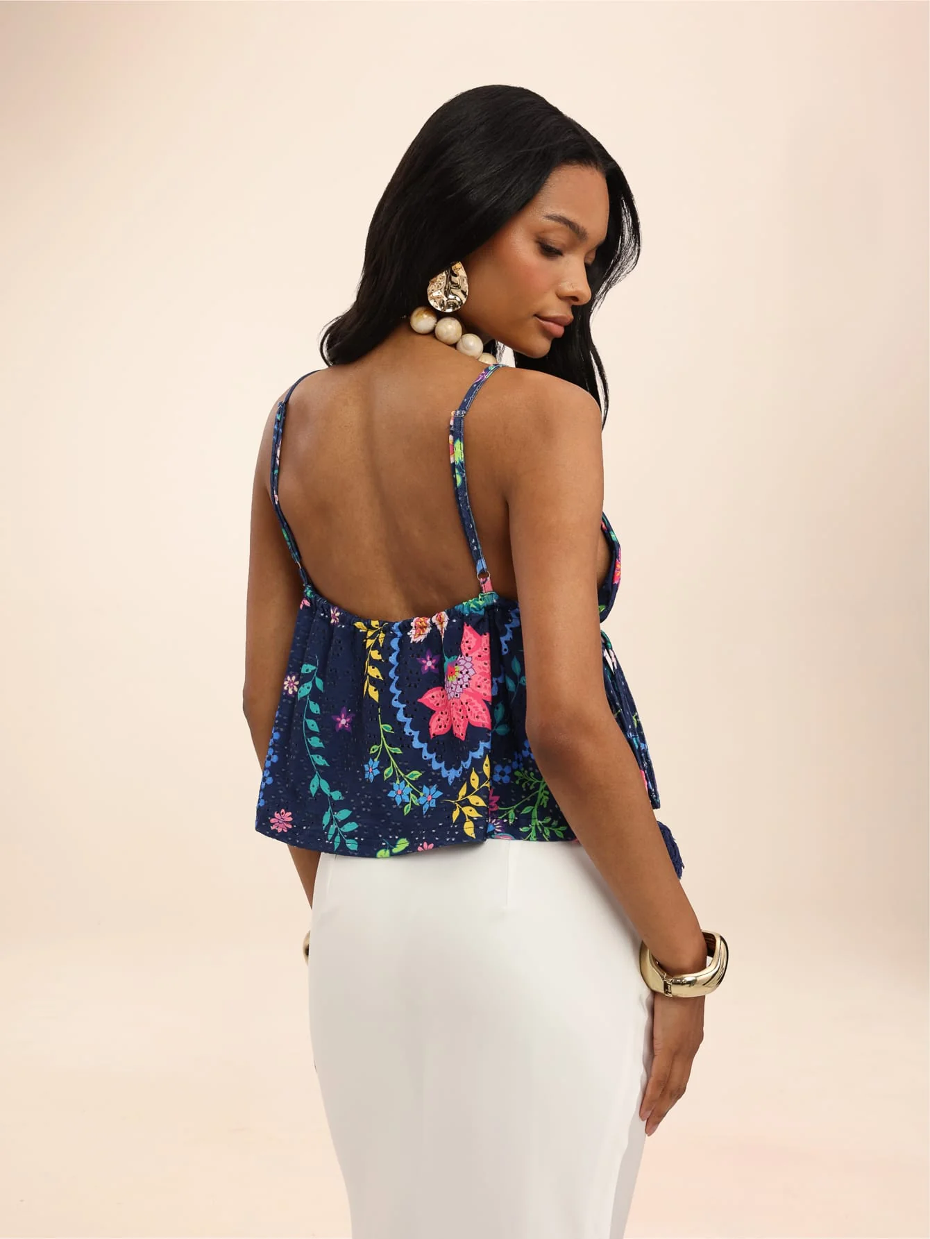 Sasha Top in Twilight Bloom - Image 2