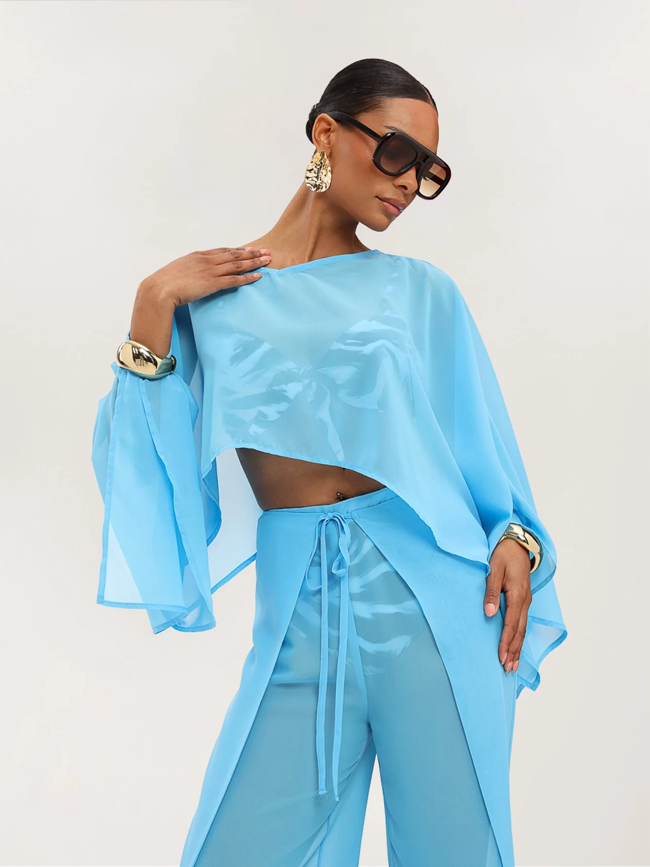 Primavera Top in Blue