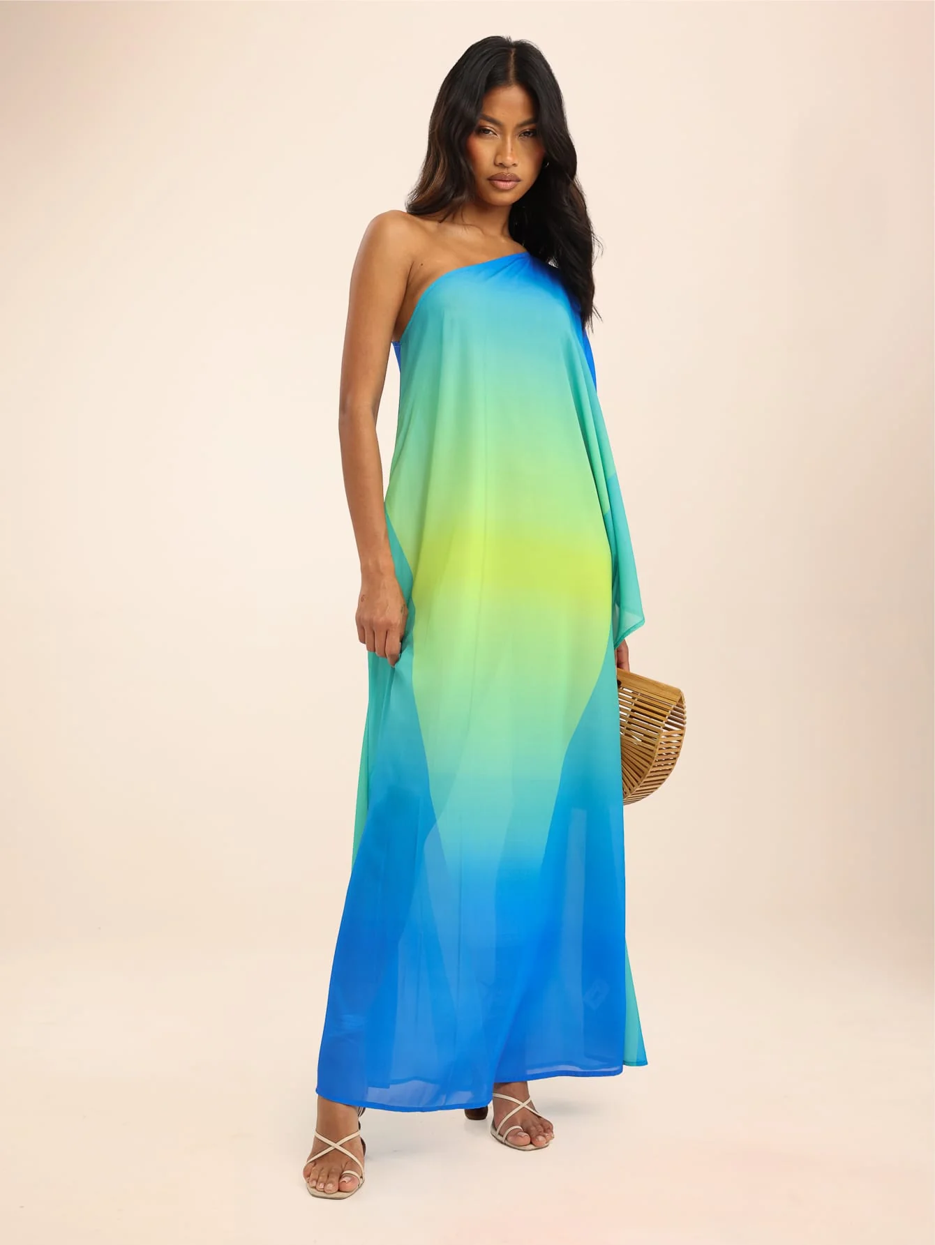 Salviana Cover Up in Ocean Ombre - Image 5
