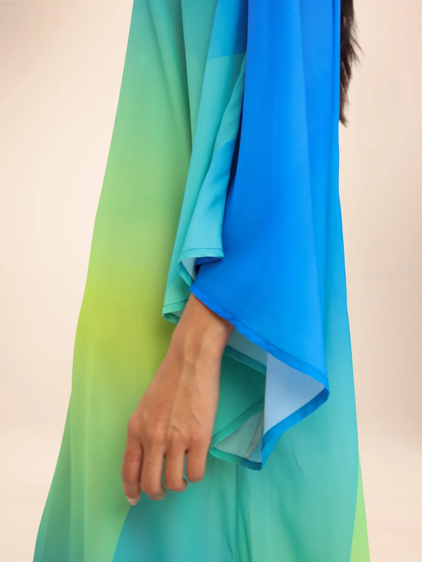 Salviana Cover Up in Ocean Ombre - Image 6