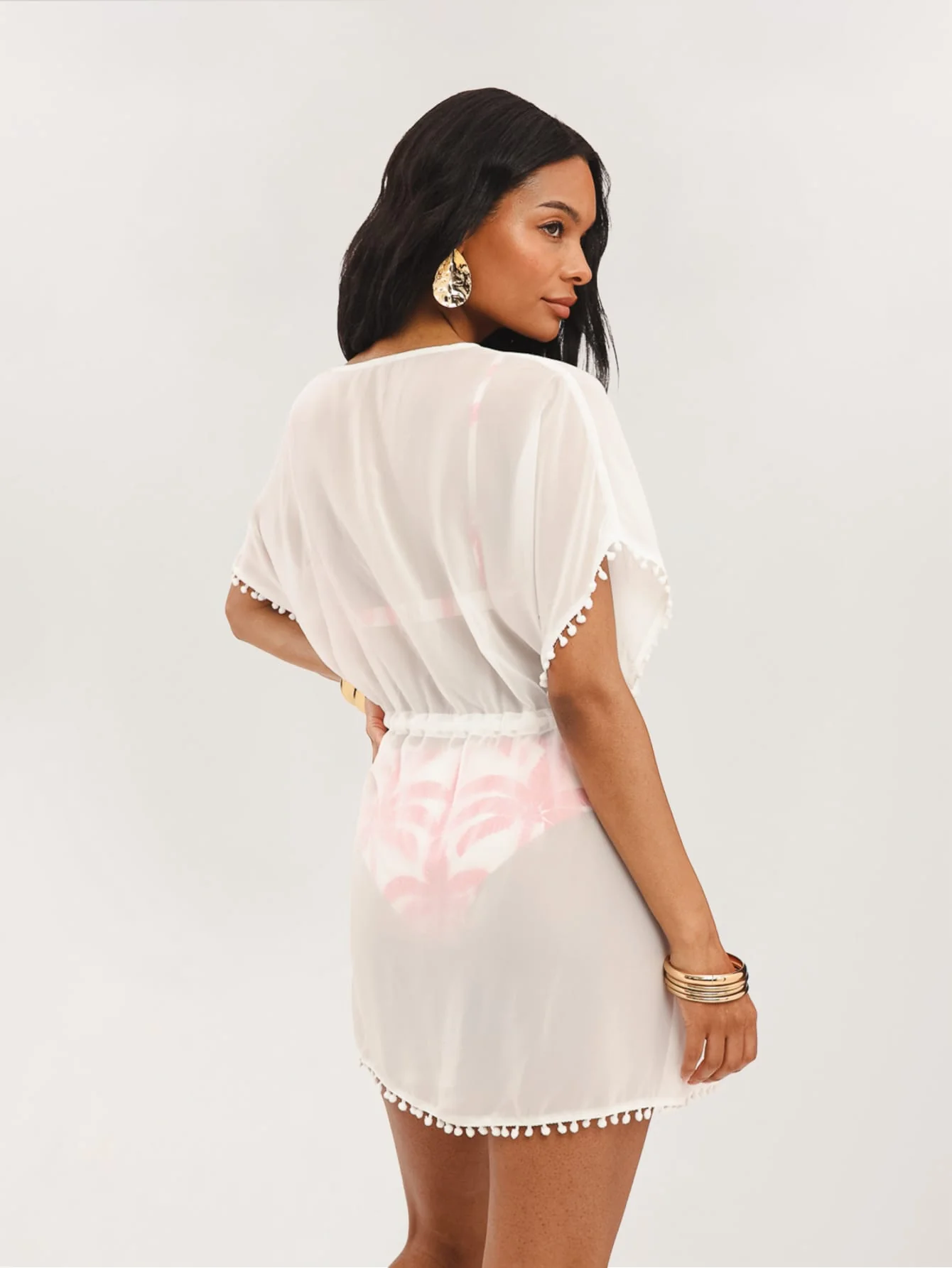 Persica Kimono in White - Image 3