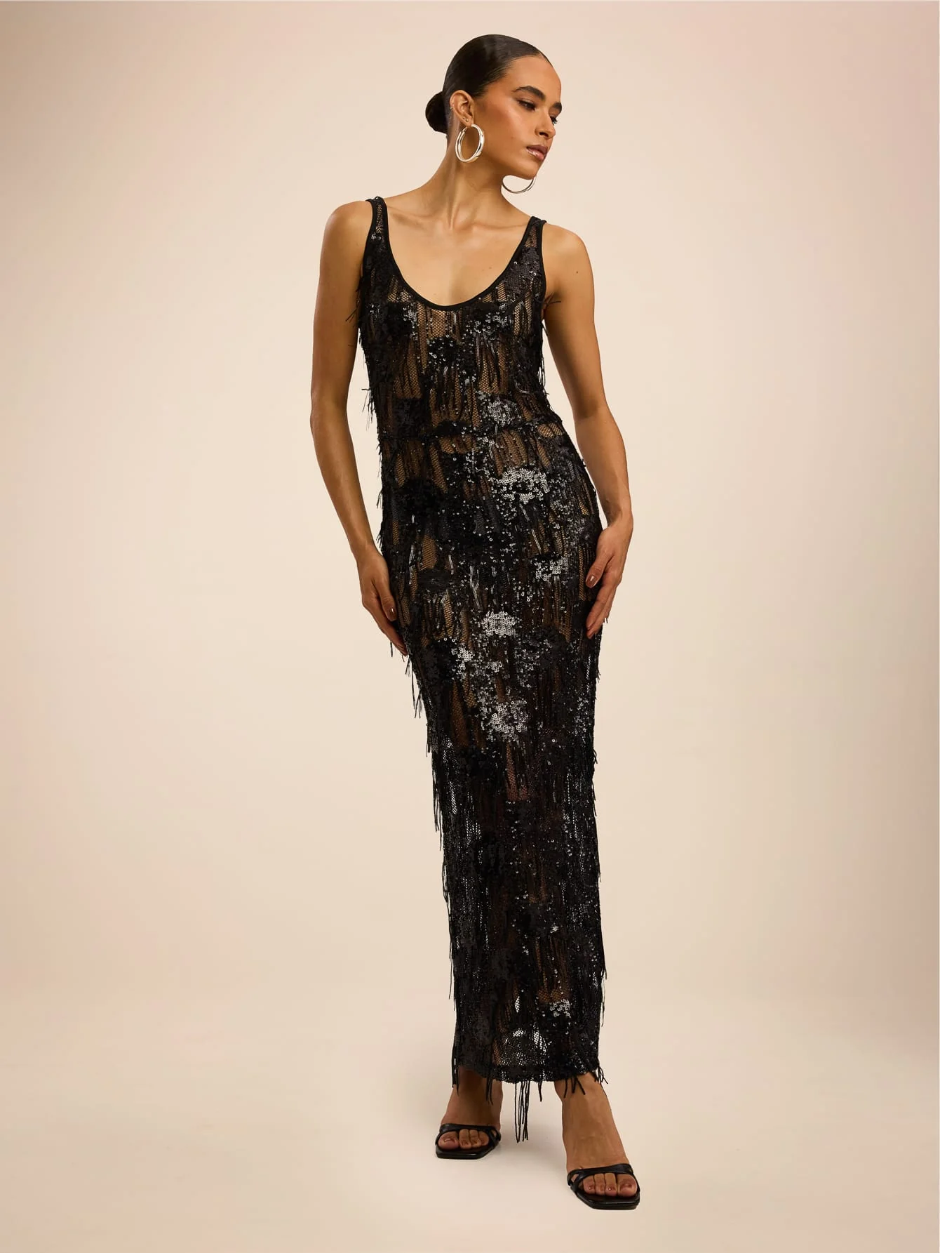 Romana Dress in Black