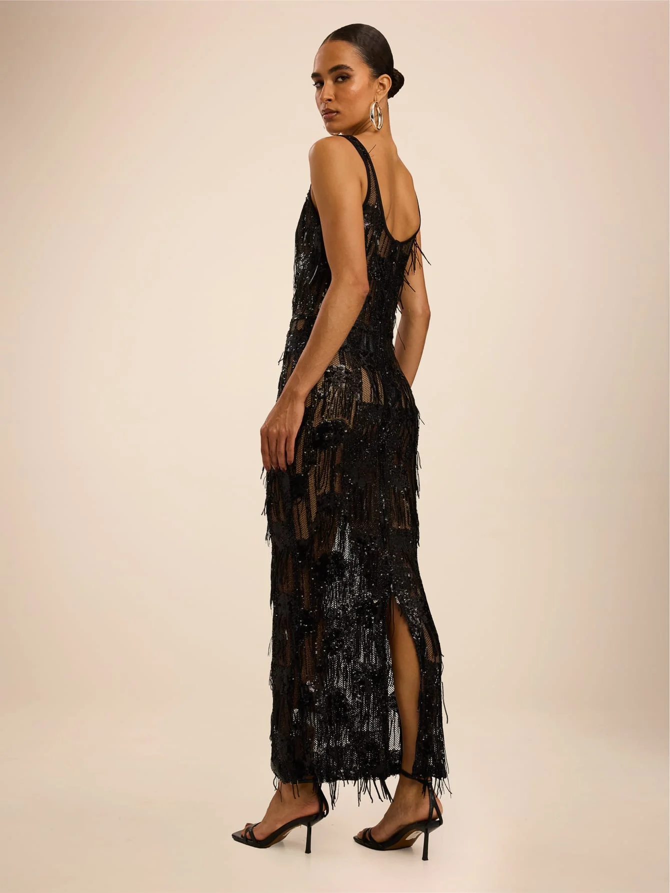 Romana Dress in Black - Image 6