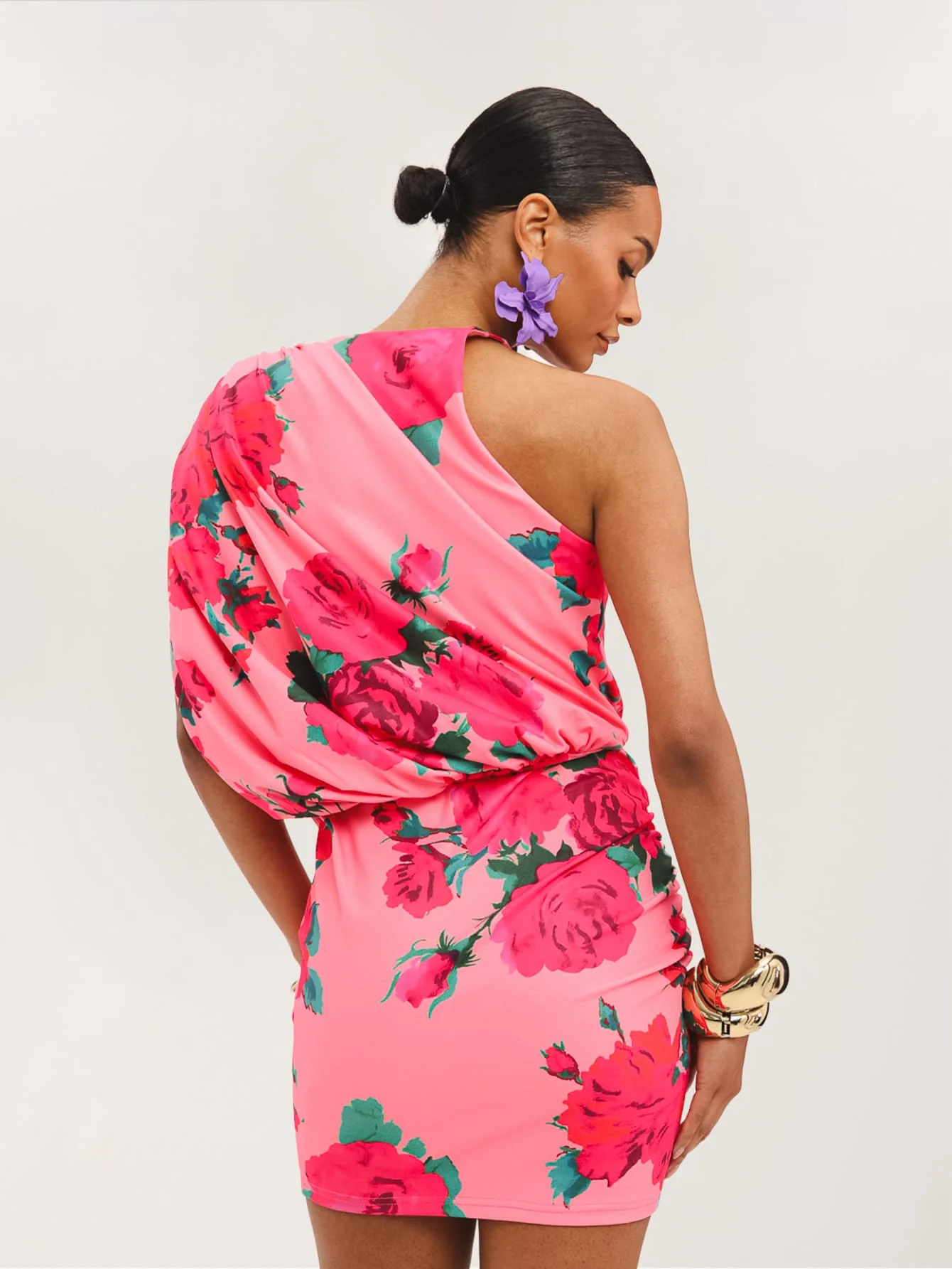 Belvenza Dress in Pink Rose - Image 2