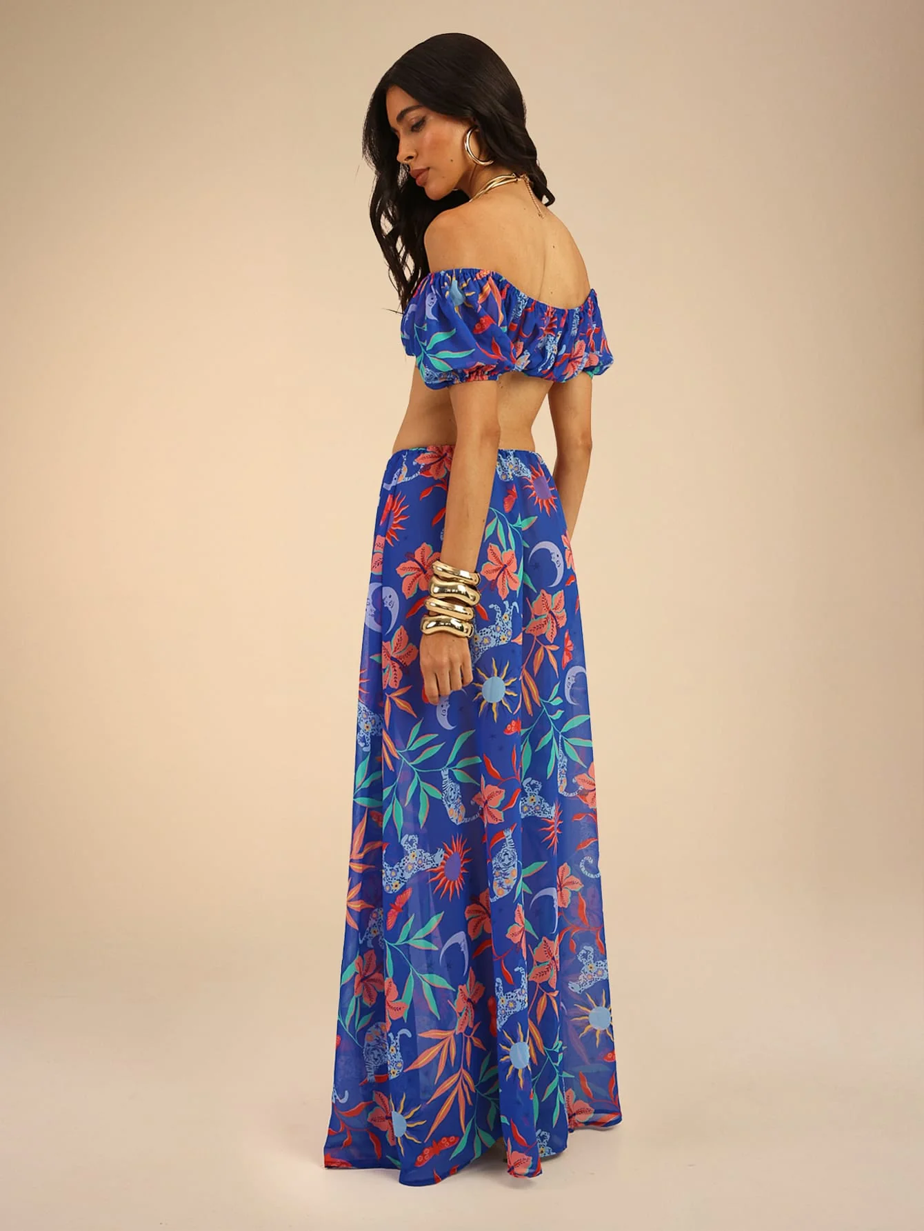 Daisy Co-ord in Ibiza Tropic - Image 3