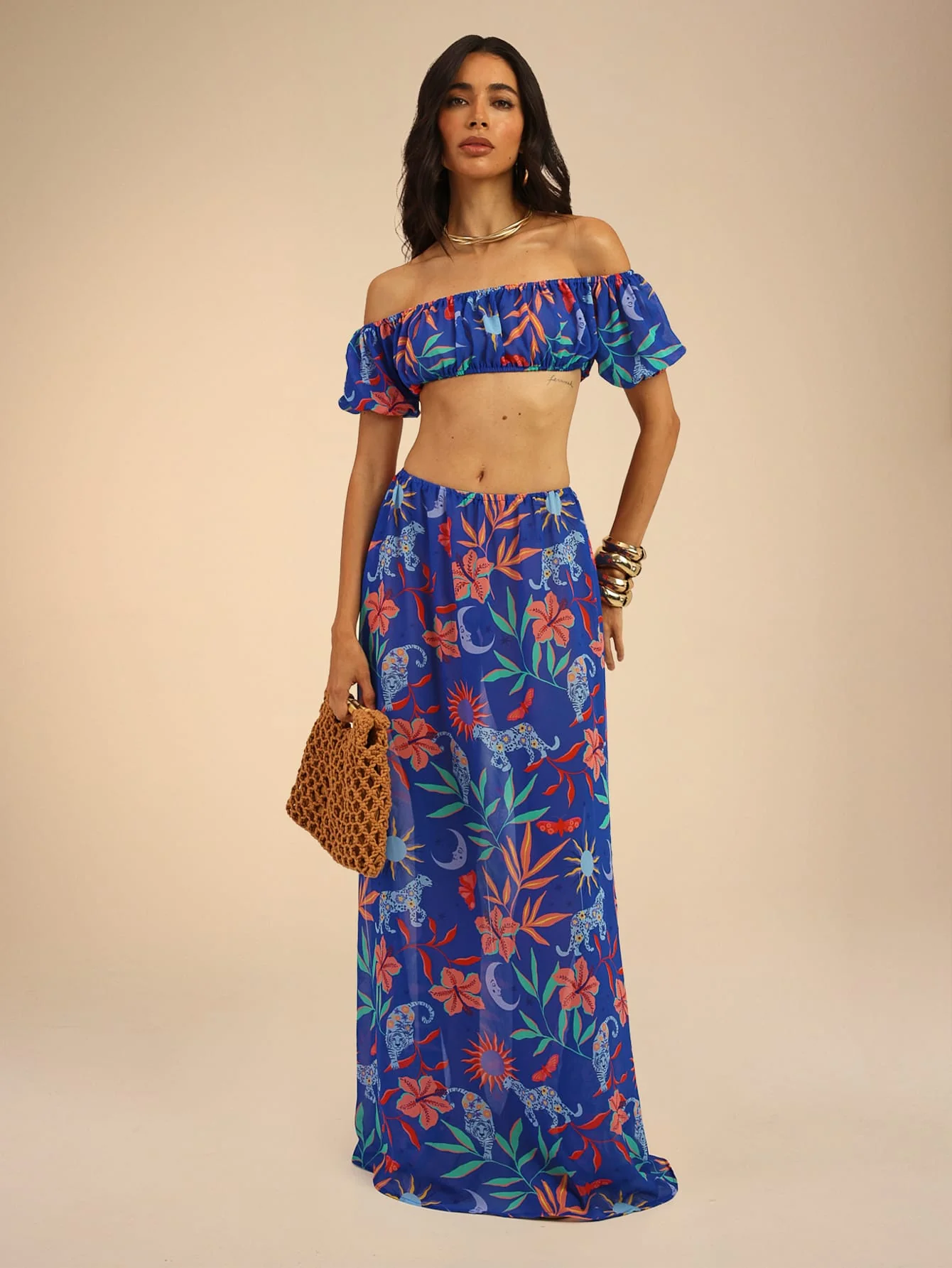 Daisy Co-ord in Ibiza Tropic - Image 7