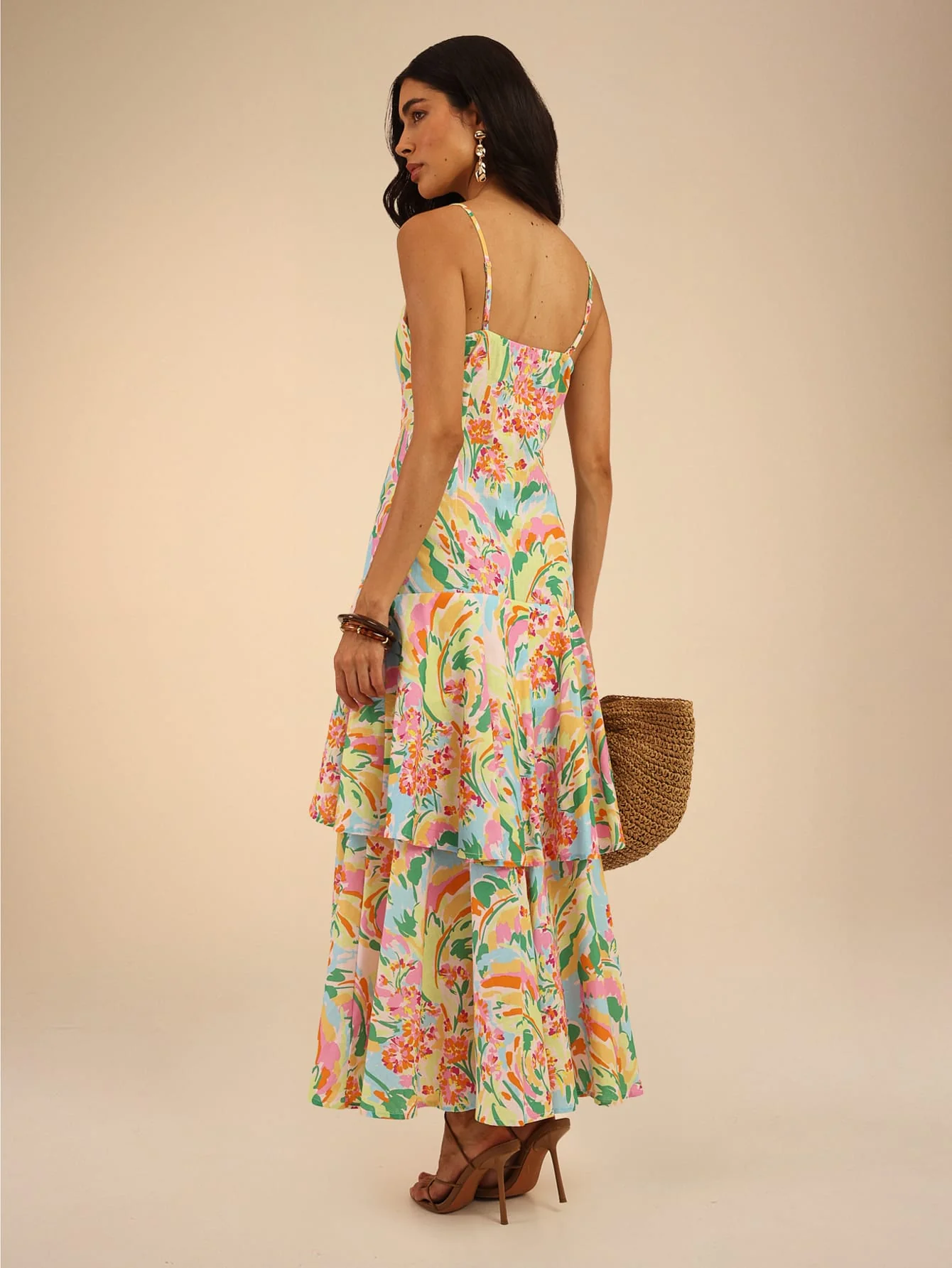 Primella Dress in Pastel Bloom - Image 3