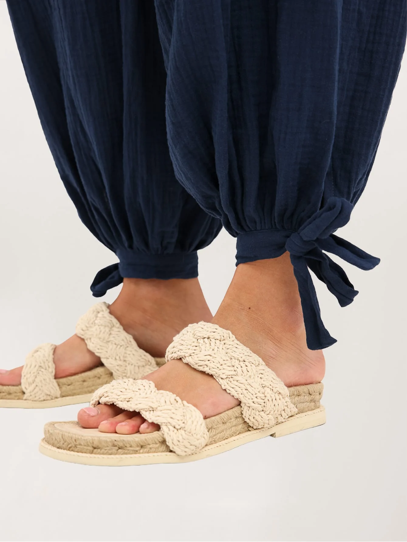 Calenia Trousers in Blue - Image 4