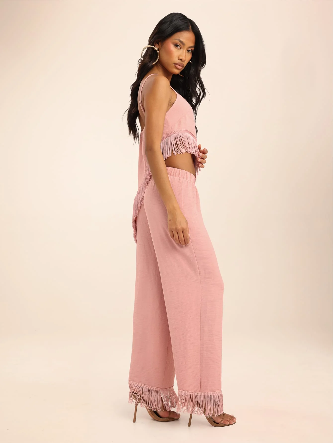 Lerosa Co-ord in Blush Pink - Image 4