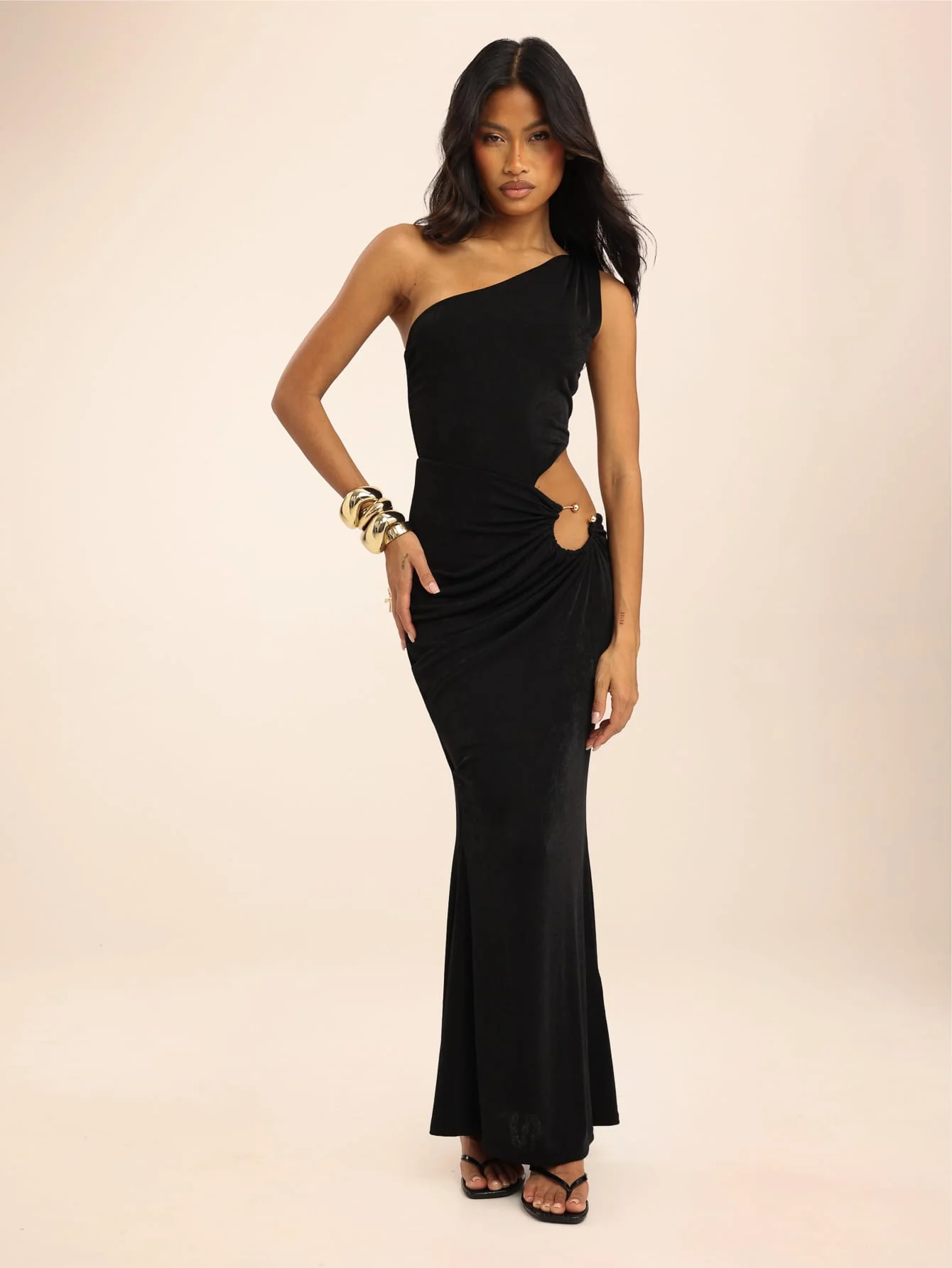 Pistacia Dress in Black - Image 4
